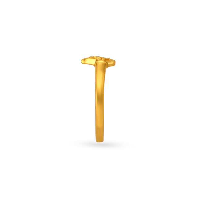 Dainty Leaf Ring for Kids