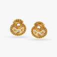 Leaf Harmony Gold Pendant and Earring Set 4