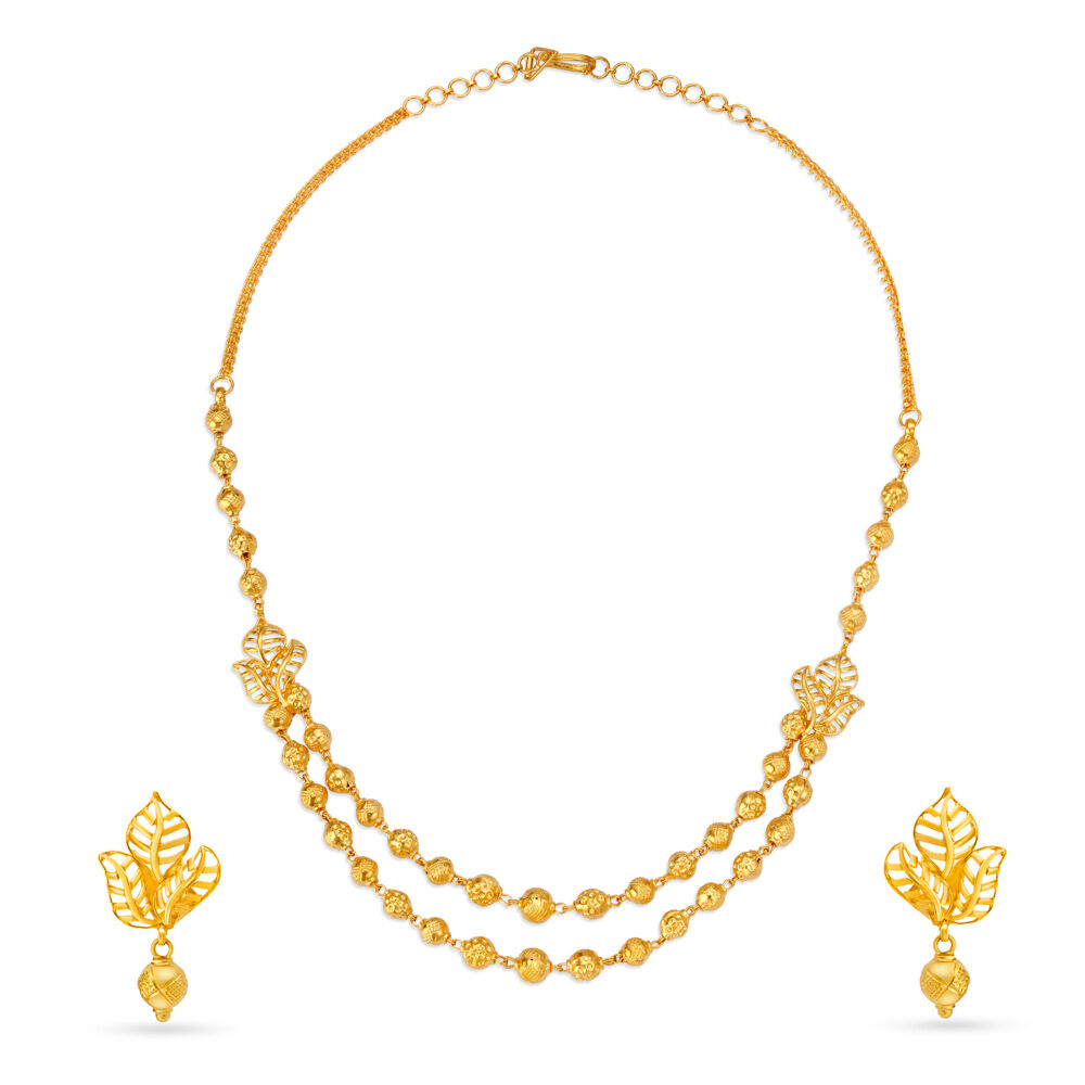 Necklace gold price online