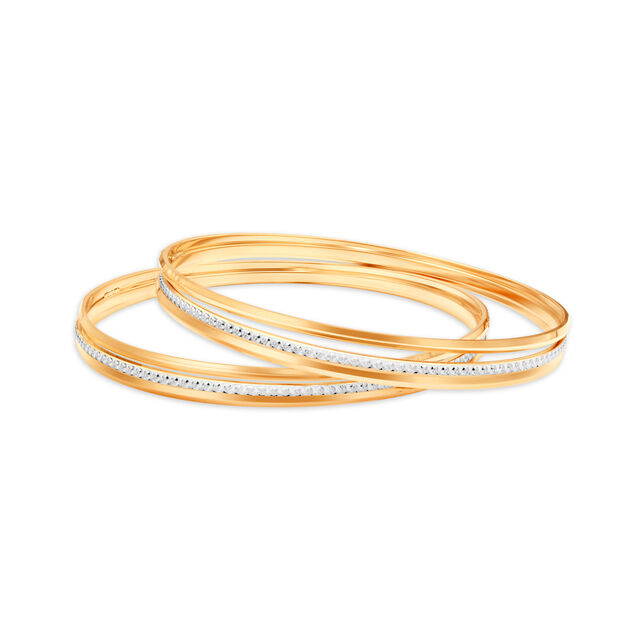 Alluring Gold Bangle 
