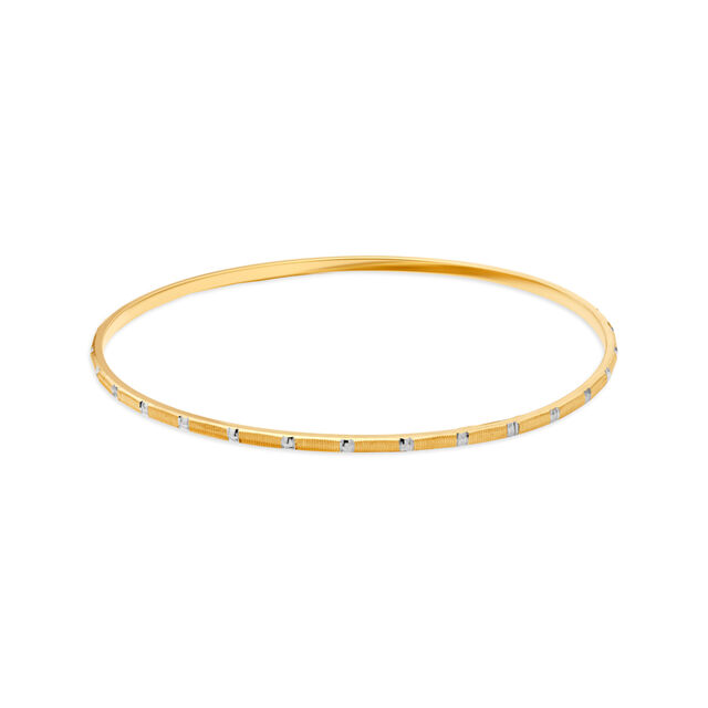 Sleek Gold Bangle 2