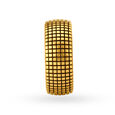 Enticing 22 Karat Yellow Gold Grid Pattern Finger Ring,,hi-res 3