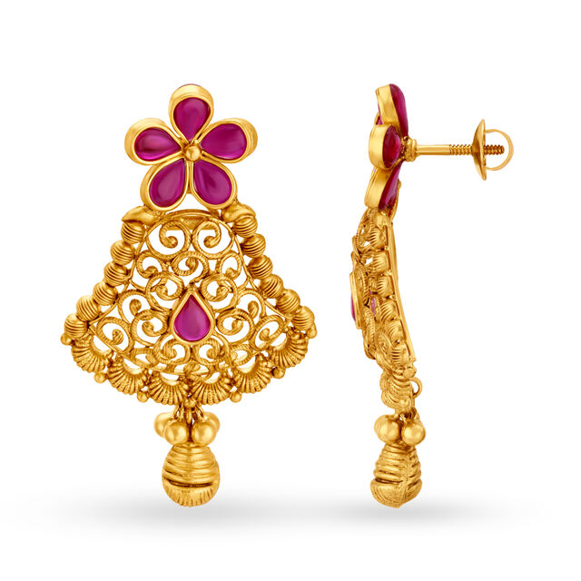 Regional Gold Necklace Set,,hi-res 4
