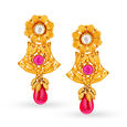 Grand Gold Necklace Set with Stones,,hi-res 3