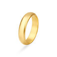 Minimalistic Elegant Gold Ring 
