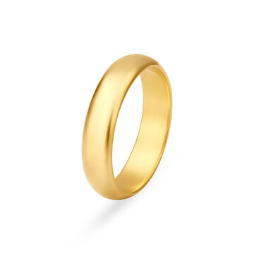 Minimalistic Elegant Gold Ring