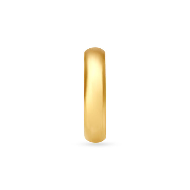Minimalistic Elegant Gold Ring 3