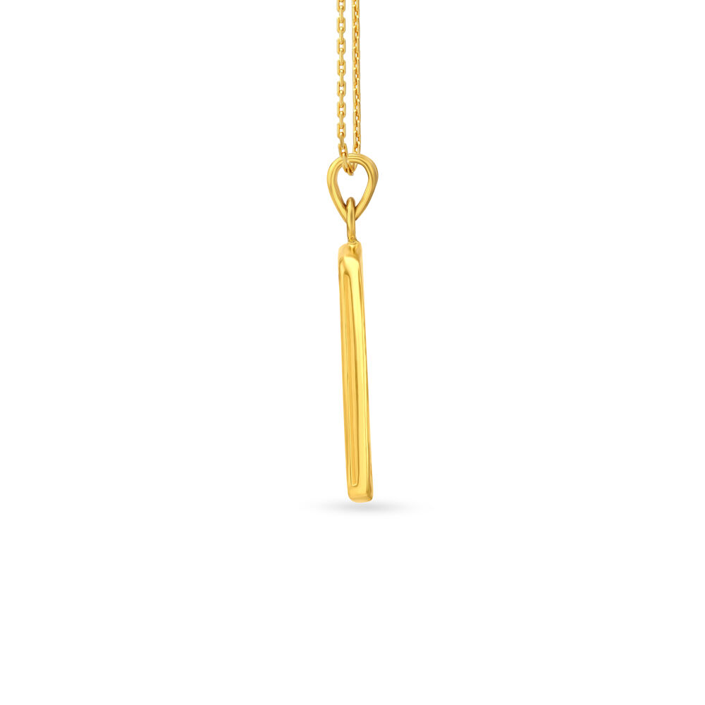 Gold hanuman pendant tanishq shop