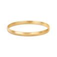 Chic Single Stripe Gold Kada For Men 