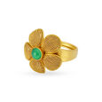 Enchanting Floral Gold Ring,,hi-res 2