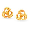 Fancy Floral Stud Earrings for Kids 