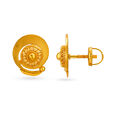 Eccentric Gold Antique Stud Earrings 2