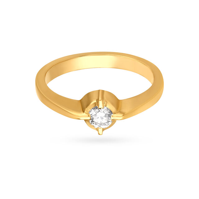 Charming Diamond Finger Ring