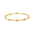 Pristine Square Gold and Diamond Bangle,,hi-res 
