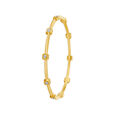 Pristine Square Gold and Diamond Bangle,,hi-res 2