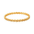 Zig-Zag Gold and Diamond Bangle 