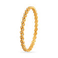 Zig-Zag Gold and Diamond Bangle 2