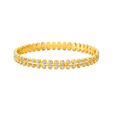 Sparkling Diamond Bangle