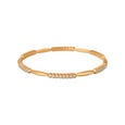 Charming Geometric Diamond Bangle 2
