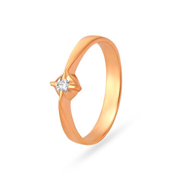 Opulent 22 Karat Yellow Gold Textured Oval Kundan Finger Ring