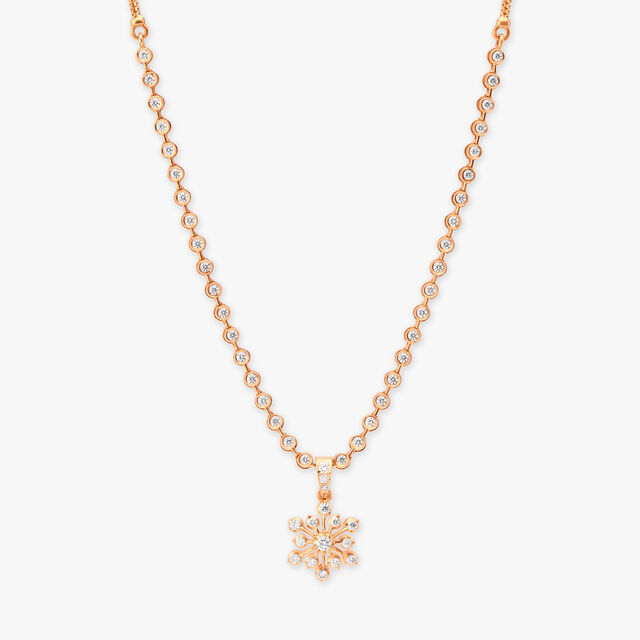 Celestial Frost Diamond Necklace 