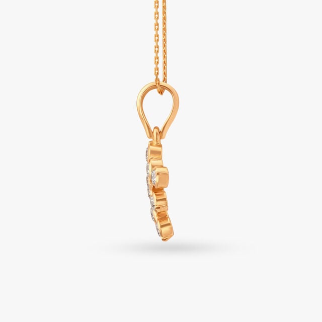 Striking Elegance Diamond Pendant 2