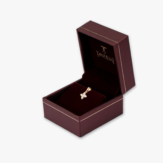 Simplistic Diamond Stud Pendant