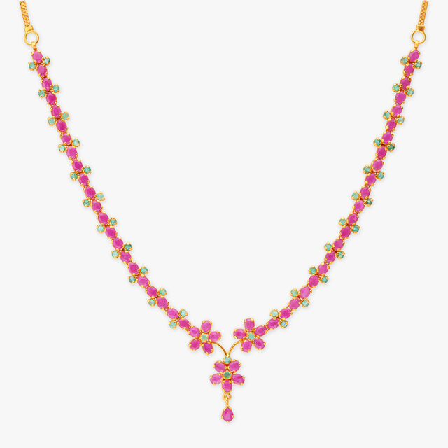 Elegant Gold Necklace Set 2