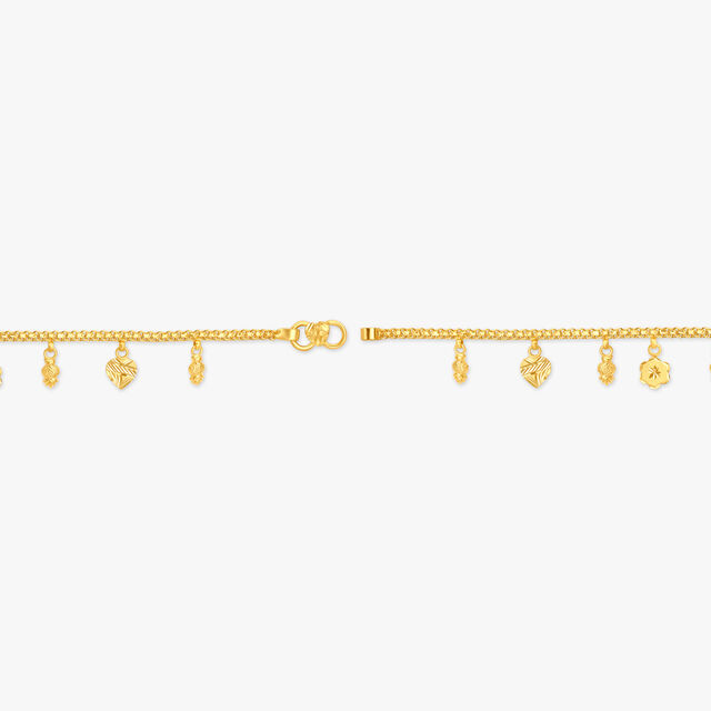 Charming Gold Bracelet for Kids,,hi-res