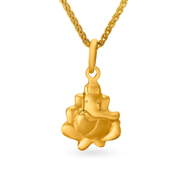 Shree Ganesha Gold Pendant