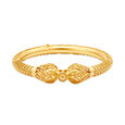 Ornate Gold Bangle,,hi-res 