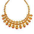 Grand Gold Necklace Set Perfect for Any Bride,,hi-res 