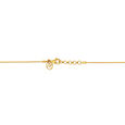 18 KT Yellow Gold Radiant Swinging Chain 2