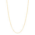 18 KT Yellow Gold Incandescent Groovy Stand Apart Chain,,hi-res 