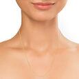 18 KT Yellow Gold Incandescent Groovy Stand Apart Chain,,hi-res 3