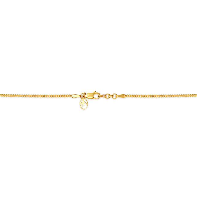 18KT Yellow Gold Dainty Linked Gold Chain 2