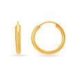 18 KT Yellow Gold Timeless Stylish Hoop Earrings,,hi-res 2