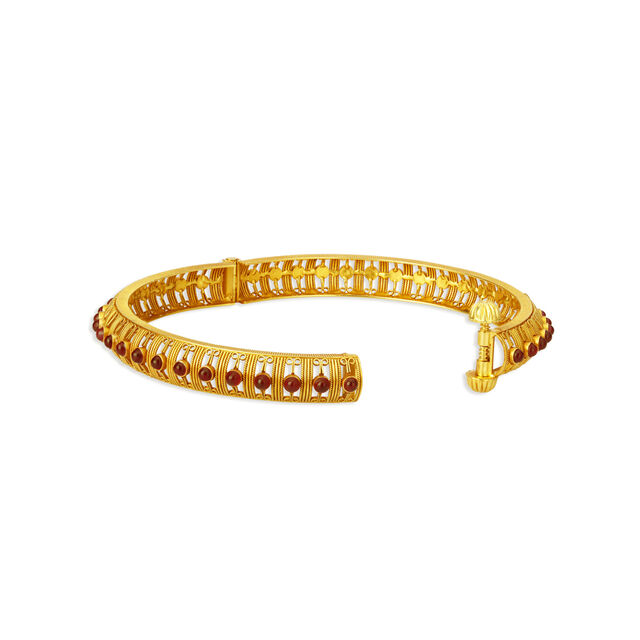 Stunning Antique Gold Bangle