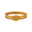 Magnificient Floral Bangle,,hi-res 