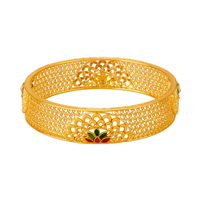 Tanishq Gold Bangle,,hi-res 