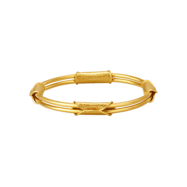 Eclectic Gold Bangles,,hi-res 2