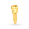 Religious 22 Karat Yellow Gold Swastika Finger Ring,,hi-res 3