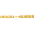 Ornate 22 Karat Yellow Gold Embossed Link Bracelet 2