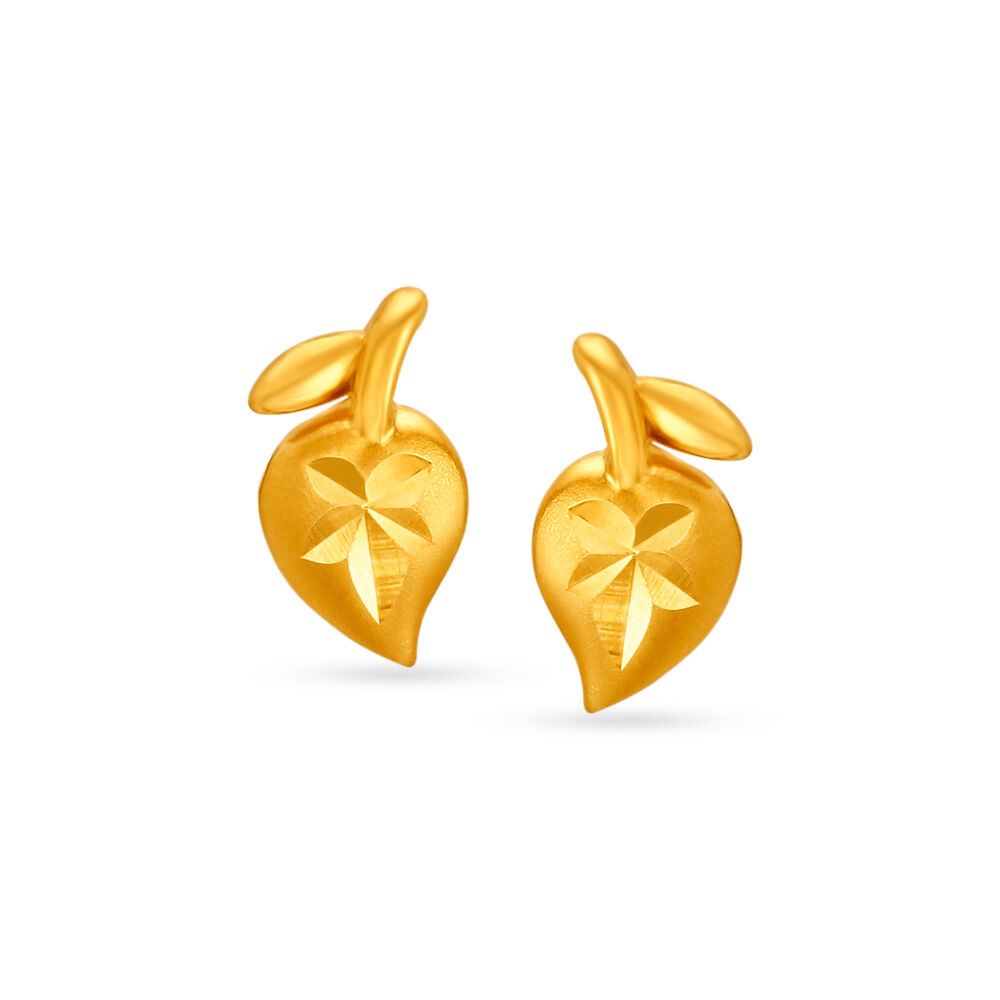 Tanishq gold earrings under 5000 hot sale