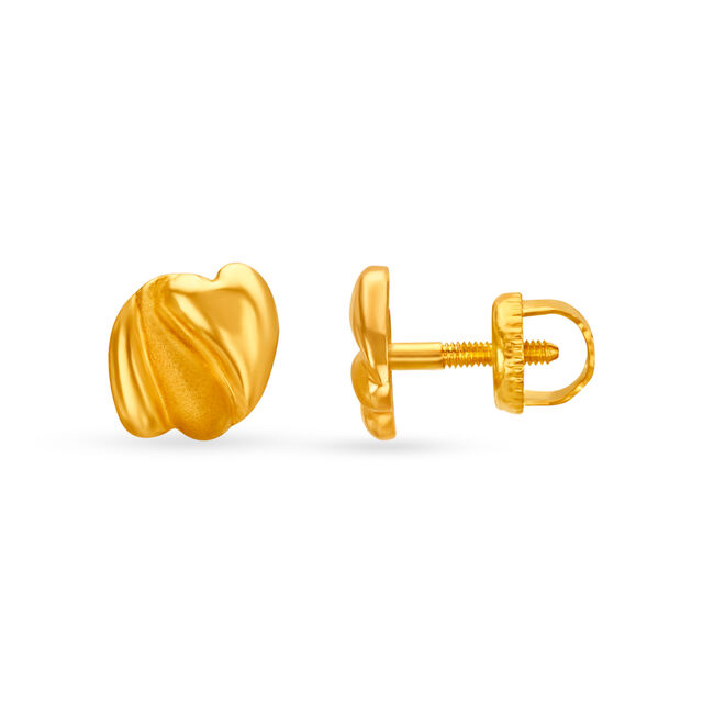 Chic 22 Karat Yellow Gold Versatile Stud Earrings,,hi-res 2