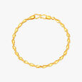 Marvellous Artistic Gold Bracelet,,hi-res 