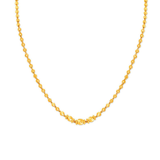 Textured Gold Chain,,hi-res 