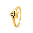 Charming Gold Star Ring for Kids,,hi-res 
