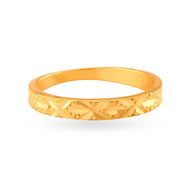 Brilliant Lattice 22 Karat Gold Ring,,hi-res 2