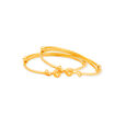 Contemporary Gold Bangle For Kids,,hi-res 